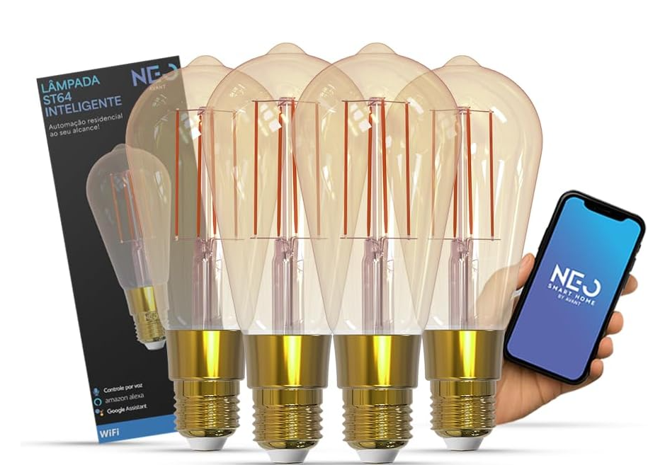 Lampadas LED Filamento Smart